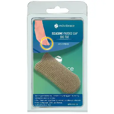 MOVIBRACE TEENBUIS DICHT GROTE TEEN BEIGE XL FOOTCARE