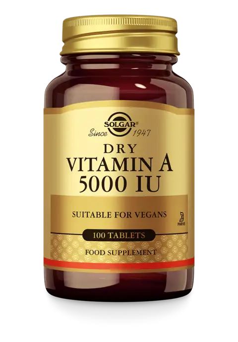 SOLGAR VITAMIN A 5000 IU 100ST