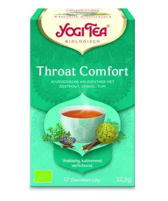 YOGI TEA BIO THROAT COMFORT 17 17