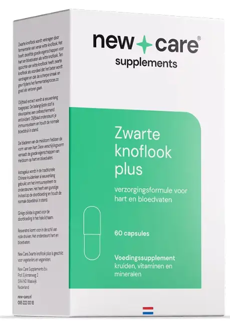 NEW CARE ZWARTE KNOFLOOK COMPL 60