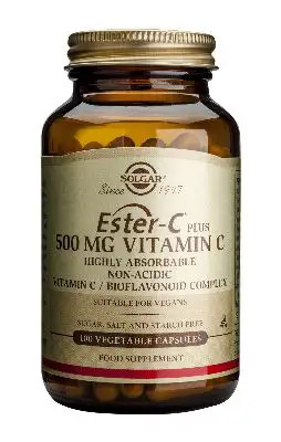 SOLGAR ESTER-CR PLUS 500MG VITAMIN C 100ST