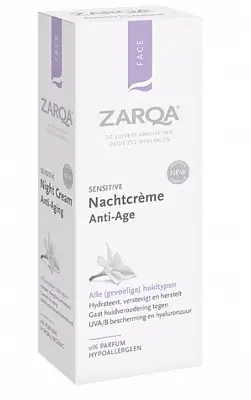 ZARQA NACHTCREME ANTI-AGE 50ML 50 FACE
