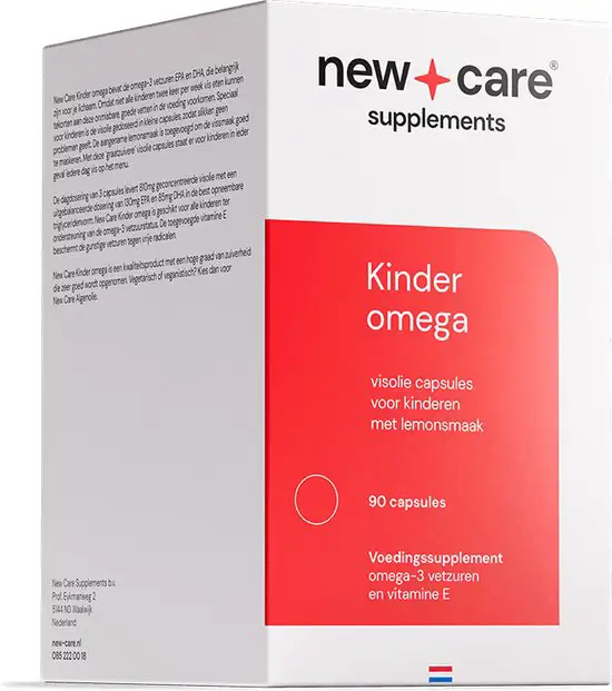 NEW CARE KINDER OMEGA CAPSULES 90