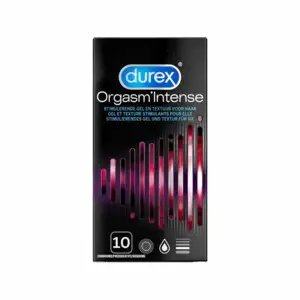 DUREX CONDOOMS ORGASM INTENSE 10