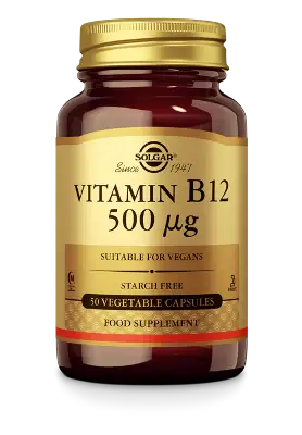 SOLGAR VITAMIN B-12 500MCG 50ST