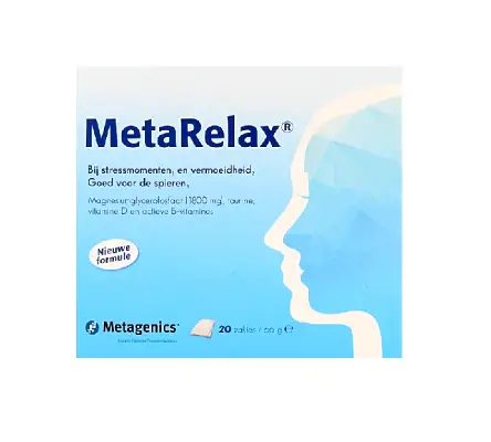 METAGENICS METARELAX ZAKJES- 20ST