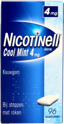NICOTINELL COOLMINT KAUWGOM 4M 96