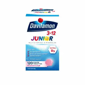 DAVITAMON JUNIOR 3+ KAUWVIT. F 120