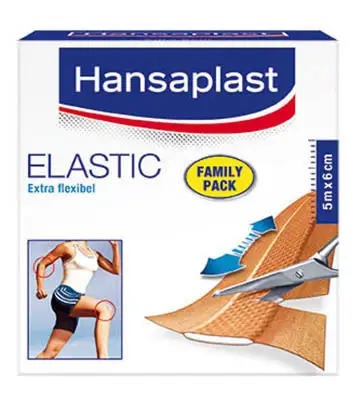 HANSAPLAST ELASTIC 5M X 6CM FA 1