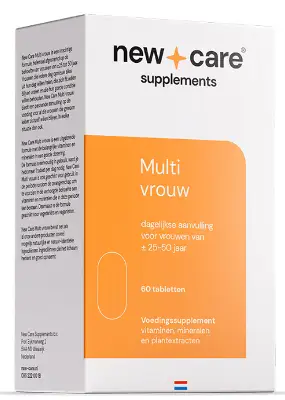 NEW CARE MULTI VROUW 60ST 60