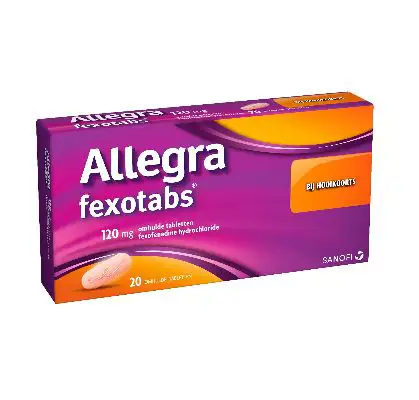 ALLEGRA FEXOTABS 120MG 20ST 20