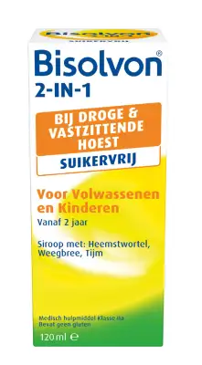 BISOLVON 2-IN-1 SUIKERVRIJ 120ML