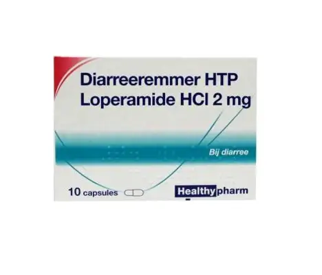 HEALTHYPHARM DIARREEREMMER LOPERAMIDE 2MG 10ST