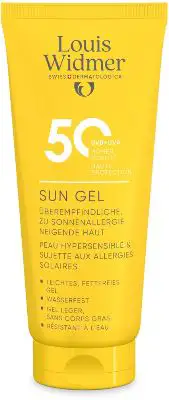 LOUIS WIDMER SUNCARE SUN GEL 50 P 100 ML SUNCARE