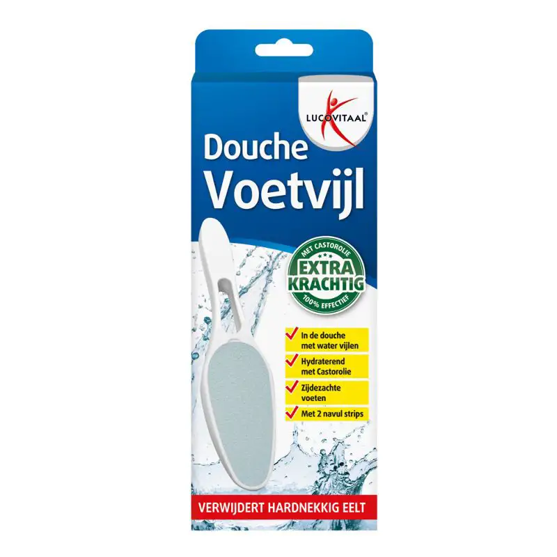 LUCOVITAAL DOUCHE VOETVIJL 1ST 1