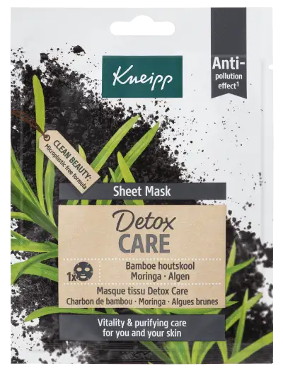 KNEIPP SHEET MASK DETOX CARE 1