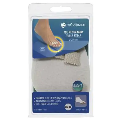 MOVIBRACE TEEN RECHTZETTER RECHTS TRIPLE WIT 36-40 FOOTCARE