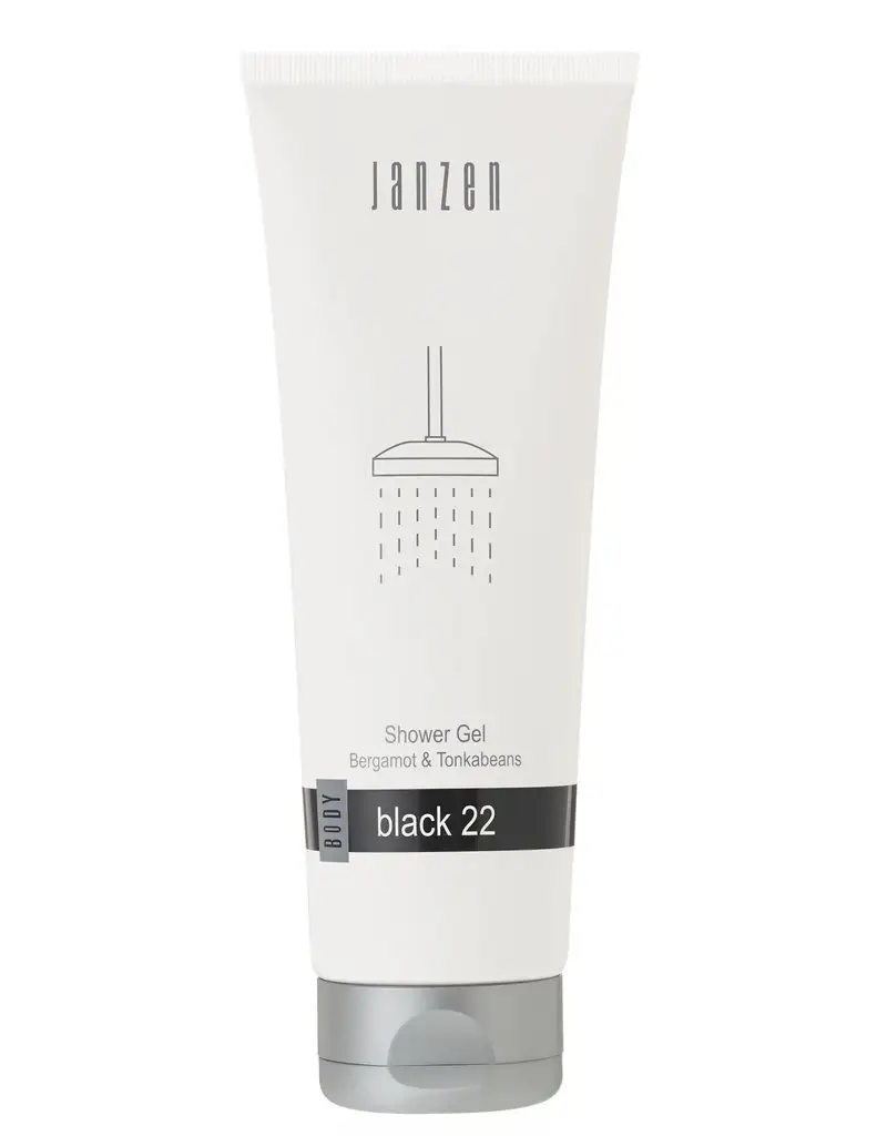 JANZEN SHOWER GEL BLACK 22 250ML