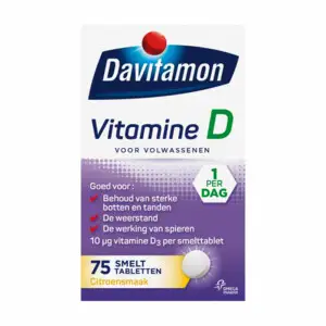 DAVITAMON D SMELTTABLETTEN 75S 75