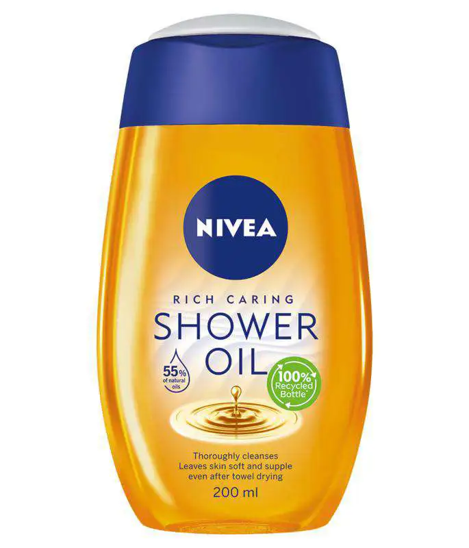 NIVEA NATURAL SHOWER OIL 200 M 200
