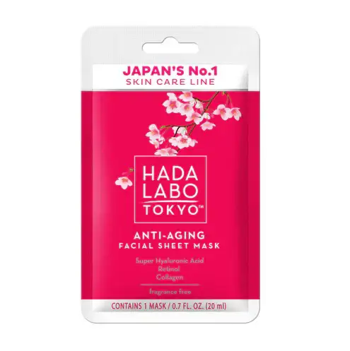 HADA LABO TOKYO ANTI-AGING SHEET MASK SACHET 20ML
