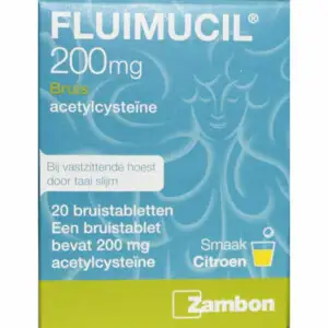 FLUIMUCIL BRUISTABLETTEN CITRO 20