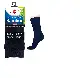 LUCOVITAAL BAMBOE SOK LANG BLAUW 43-46 1 PAAR