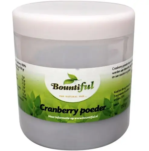 BOUNTIFUL CRANBERRY POEDER 150GR