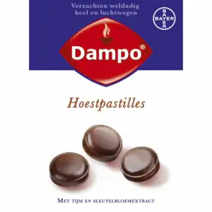 DAMPO HOEST PASTILLES 24ST 24