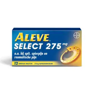 ALEVE SELECT 275MG 12ST 12