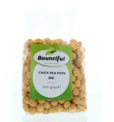 BOUNTIFUL CHICK PEA POPS BBQ 200GR
