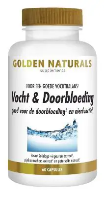 GOLDEN NATURALS VOCHT & DOORBLOEDING 60ST