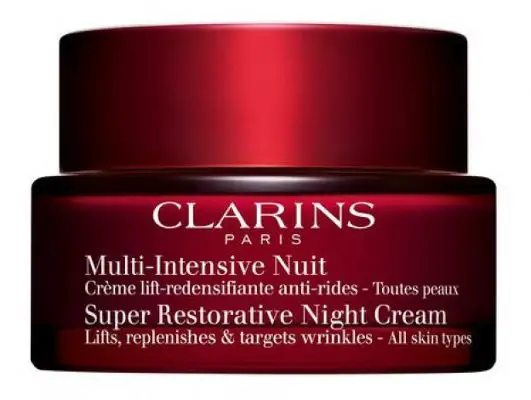 CLARINS SUPER RESTORATIVE NIGHT CREAM ALL SKIN TYPES 50 SUPER-RESTORATIVE