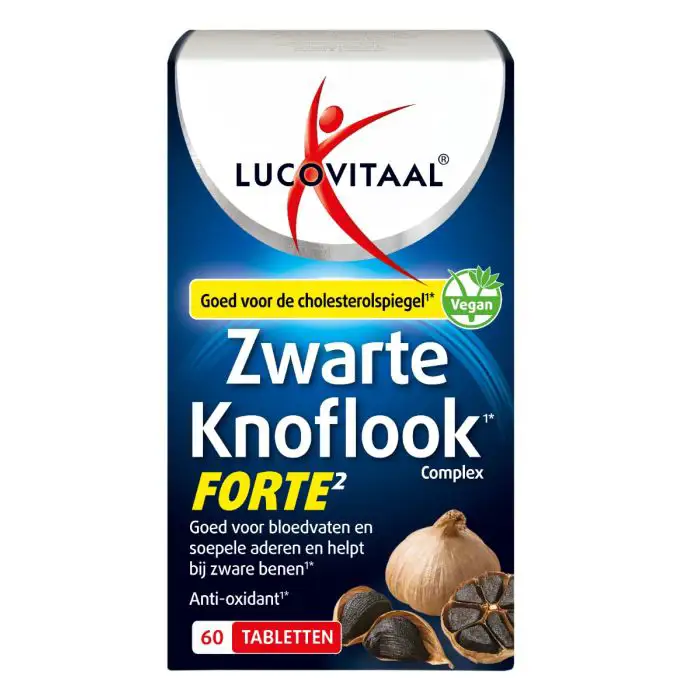 LUCOVITAAL ZWARTE KNOFLOOK FOR 60