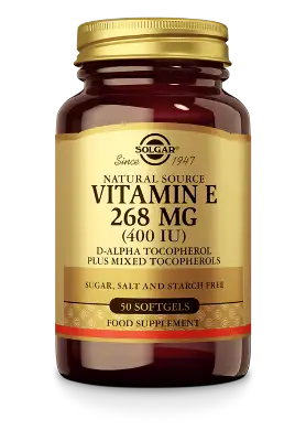 SOLGAR VITAMIN E 268 MG/400 IU COMPLEX 50ST