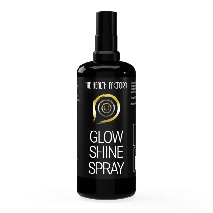 THE HEALTH FACTORY GLOW&SHINE SPRAY 50 ML(GOUD/PLATINA/ZINK)