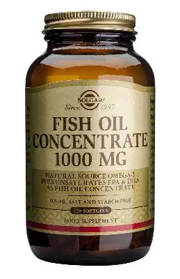 SOLGAR FISH OIL CONCENTRATE 1000MG 120ST