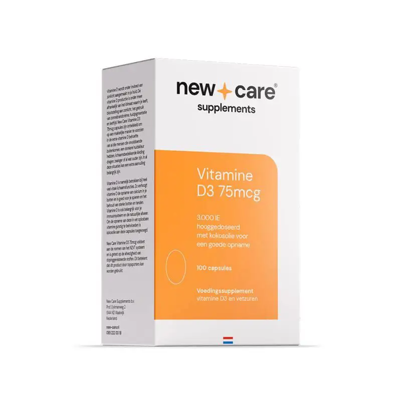 NEW CARE VITAMINE D3 75MCG 100 100