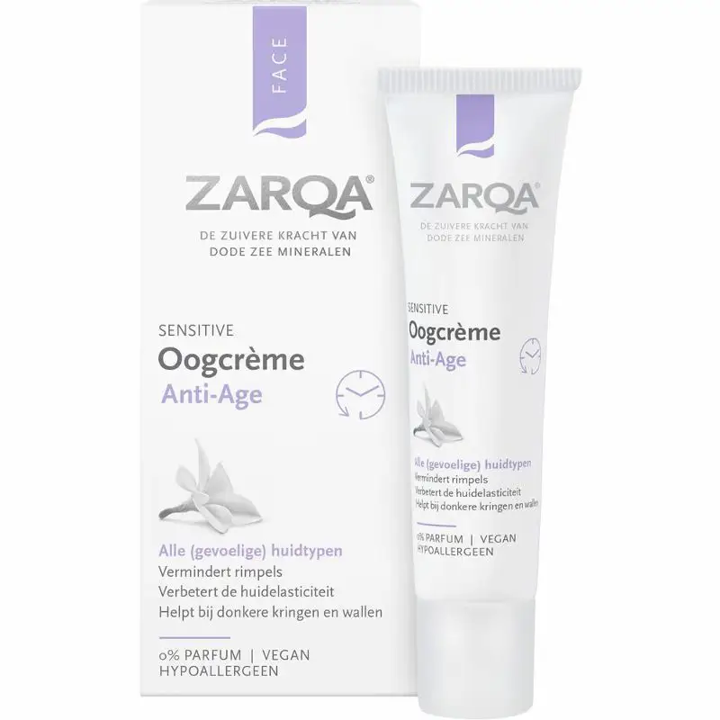 ZARQA OOGCREME ANTI-AGE SENSIT 15