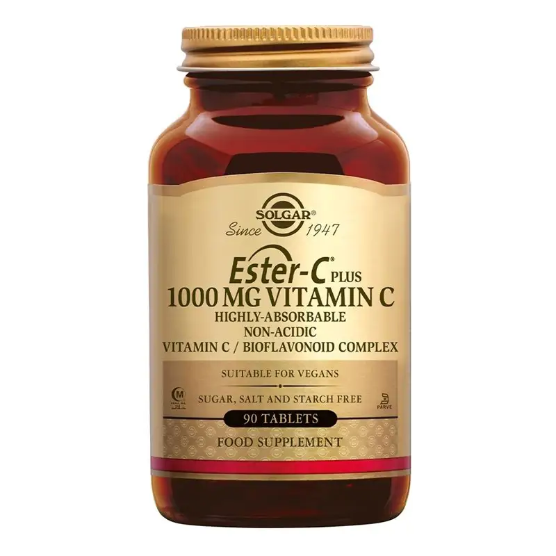 SOLGAR ESTER-C PLUS 1000 MG VITAMIN C 90ST