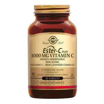 SOLGAR ESTER-C PLUS 1000 MG VITAMIN C 90ST