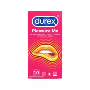 DUREX CONDOOMS PLEASURE ME 10S 10