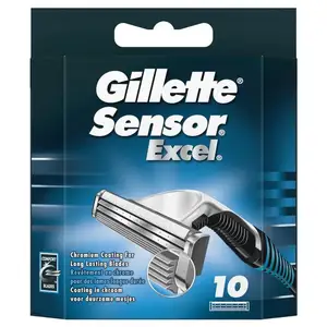 GILLETTE SENSOR EXCEL SCHEERME 10