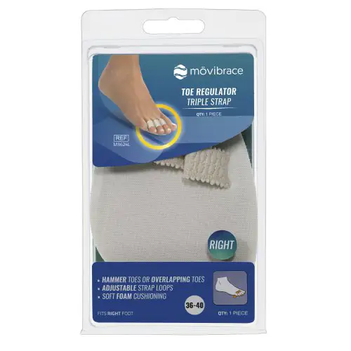 MOVIBRACE TEEN RECHTZETTER RECHTS TRIPLE WIT 41-46 FOOTCARE