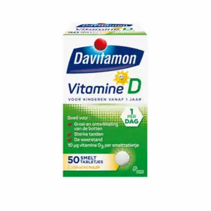 DAVITAMON D KIND SMELTTABLETTE 50