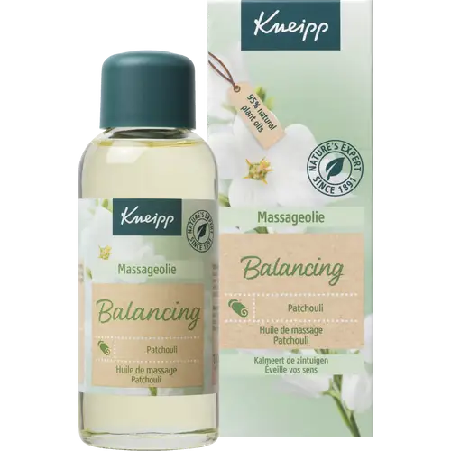KNEIPP BALANCING  MASSAGE OLIE PATCHOULI 100 MASSAGE OLIE