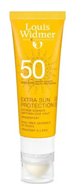 LOUIS WIDMER SUN PROTECTION SPF50 LIPSTICK ONGEPARF 25 ML