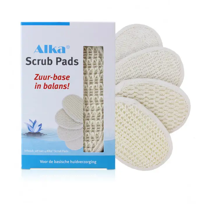 ALKA BAD SCRUB PADS 4ST