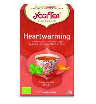 YOGI TEA BIO HEARTWARMING 17ST 17