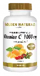 GOLDEN NATURALS VITAMINE C 1000MG ROZENBOTTEL 180ST